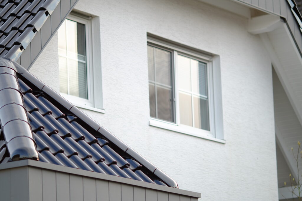 low-angle-shot-white-building